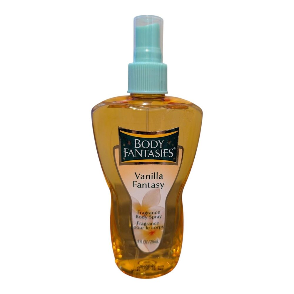 Body Fantasies Vanilla Fantasy 8oz Fragrance Parfums de Coeur #RARE New